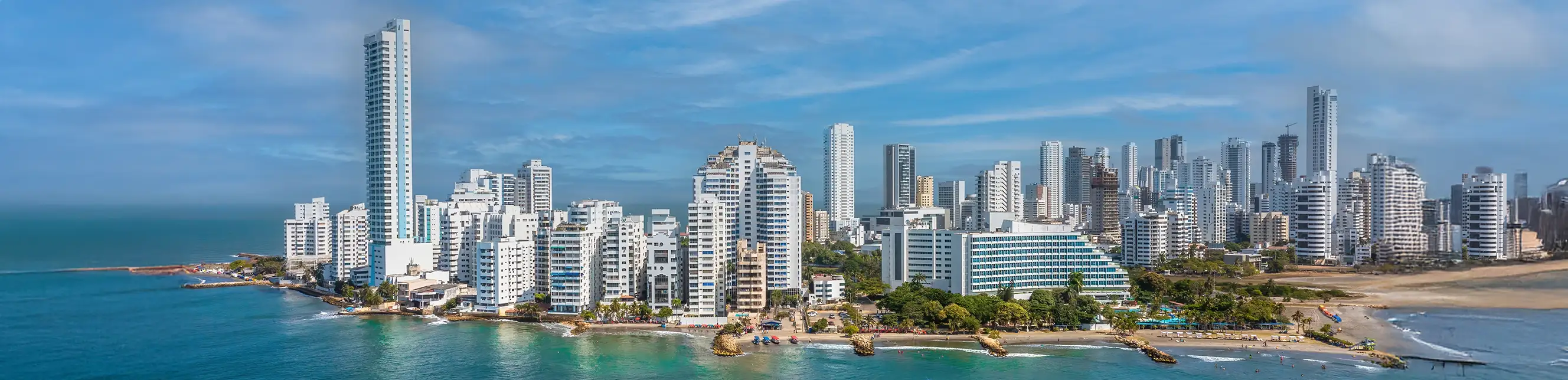 Vista aérea del hotel Las Islas