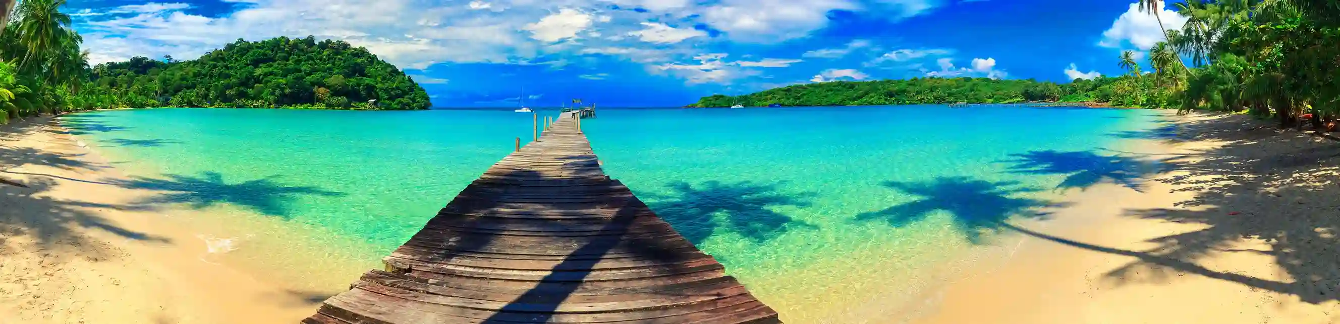 Vista aérea de playa en Zanzíbar