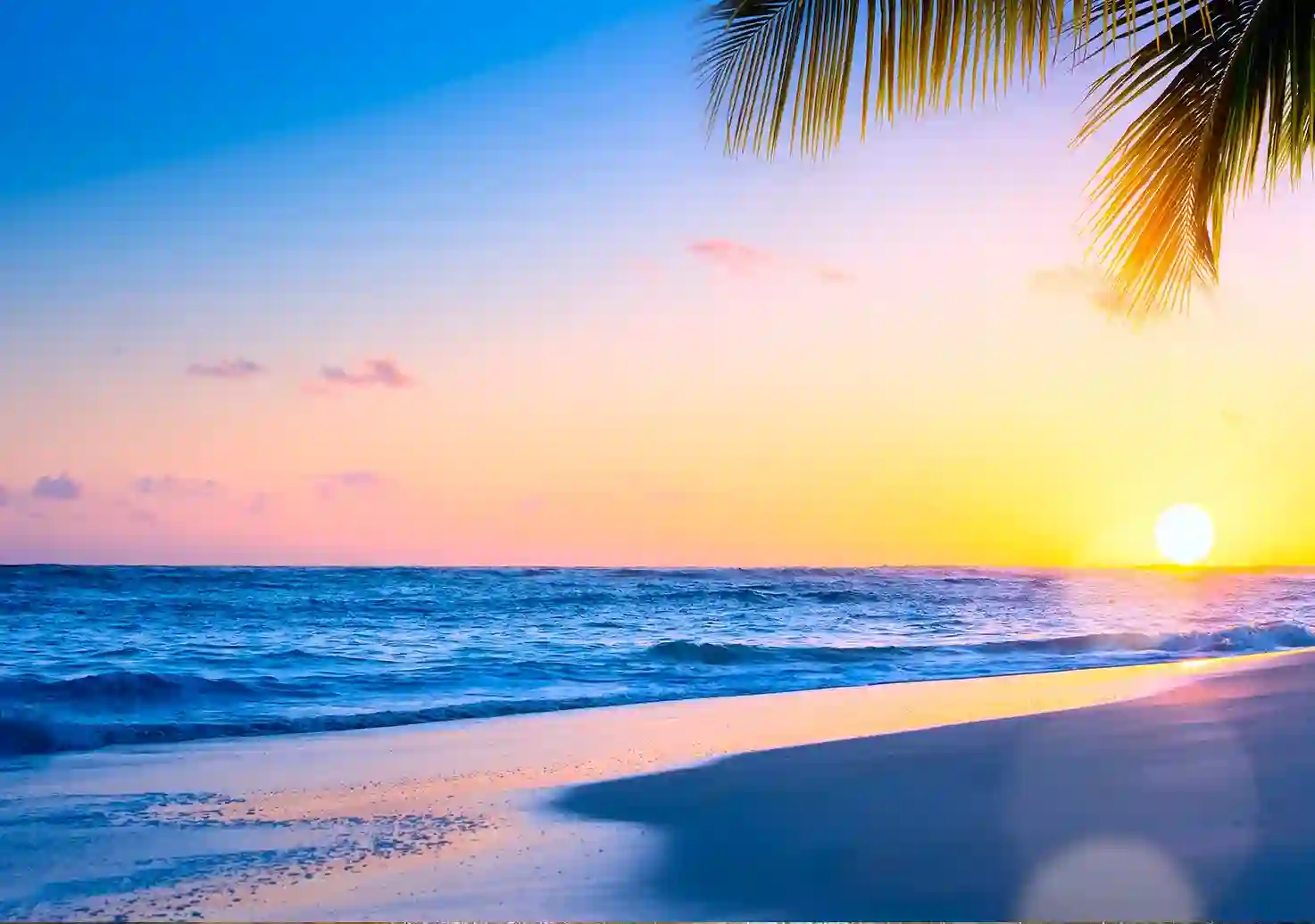 Playa de aguas turquesas en Zanzíbar