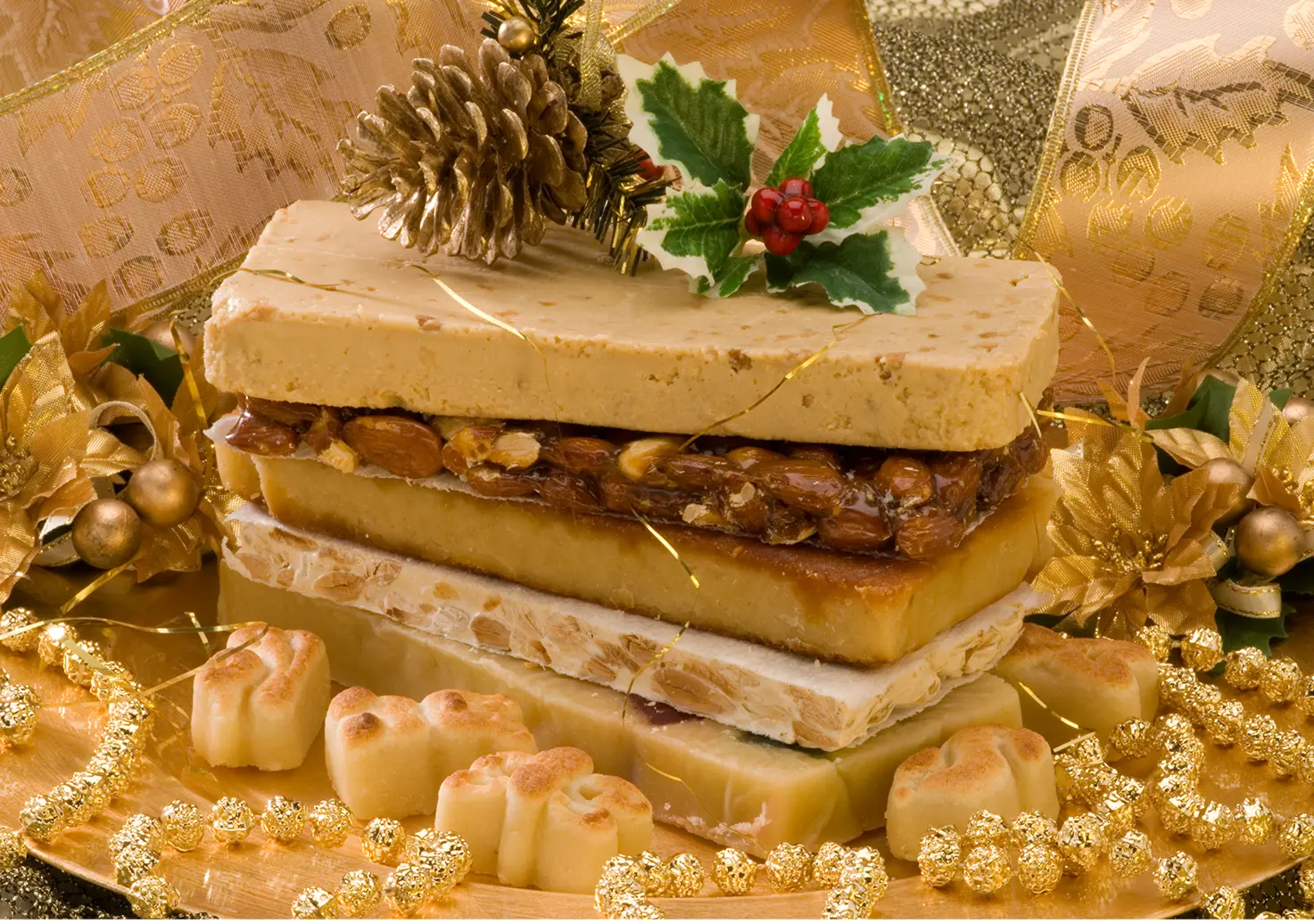 Turrón navideño