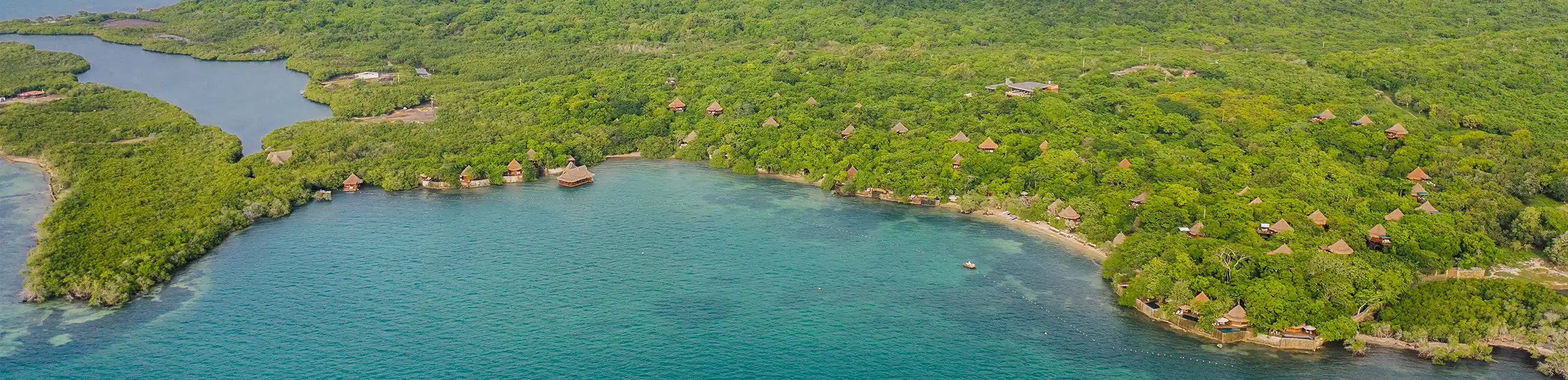 Vista aérea del hotel Las Islas