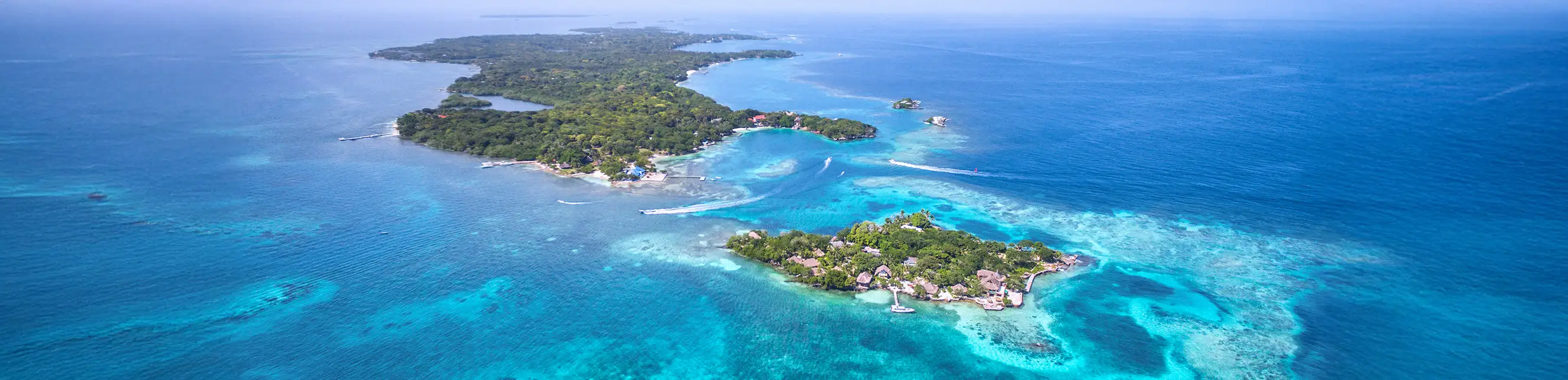 Vista aérea del hotel Las Islas