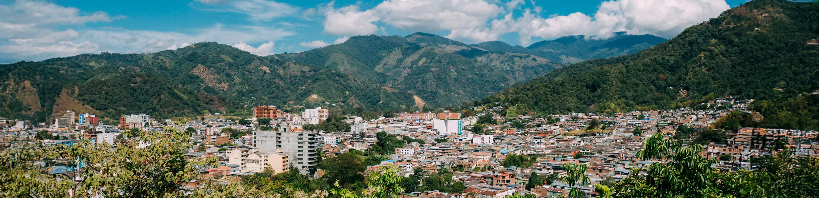 Ibagué - paisaje al atardecer