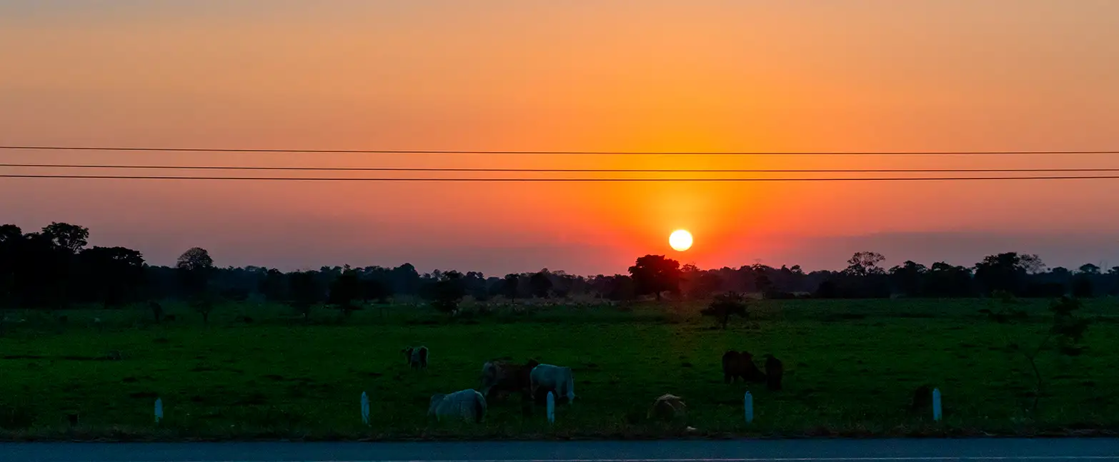 Atardecer en valledupar