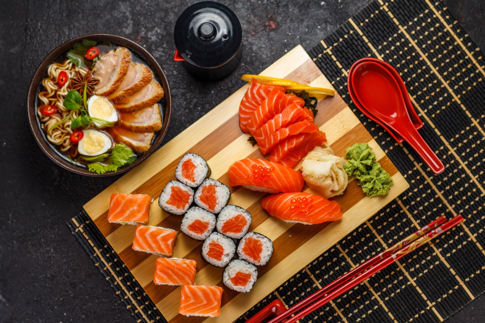 Plato de sushi
