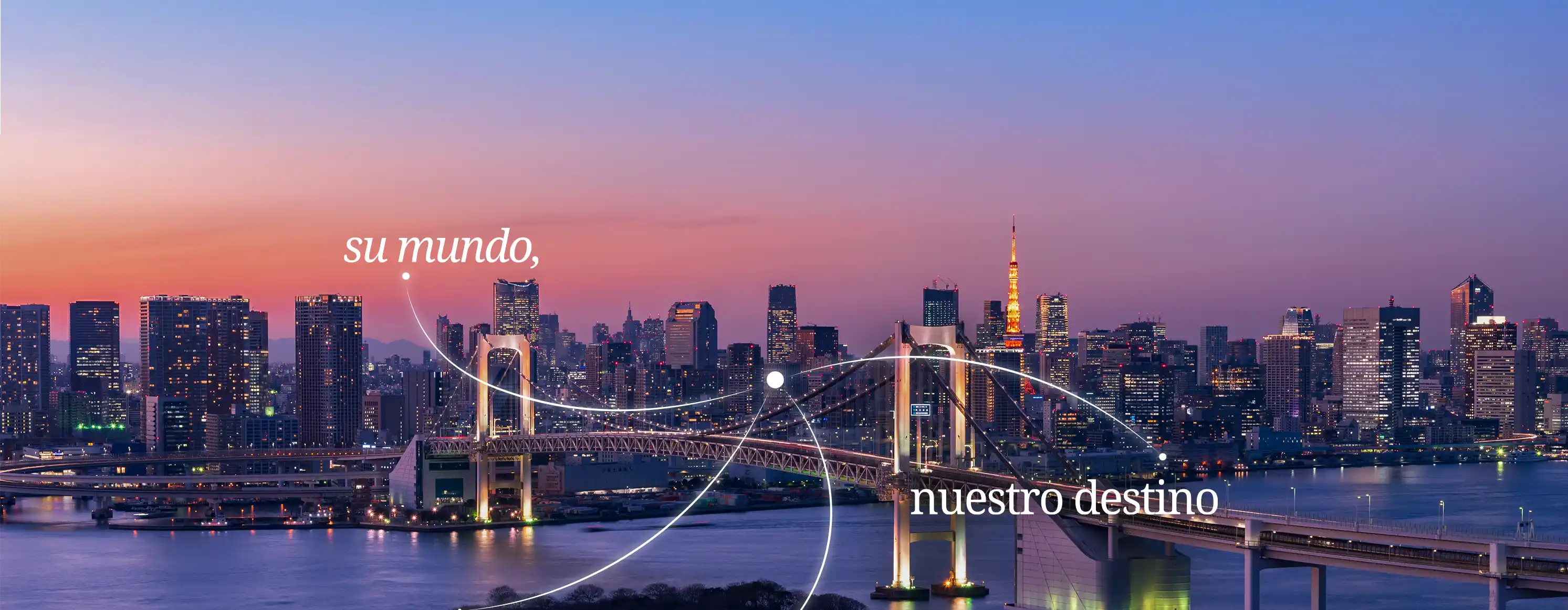 Vista de ciudad panoramica